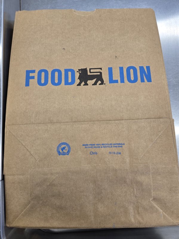 This bag doesn’t look too bad, but others made by Chris were falling apart.